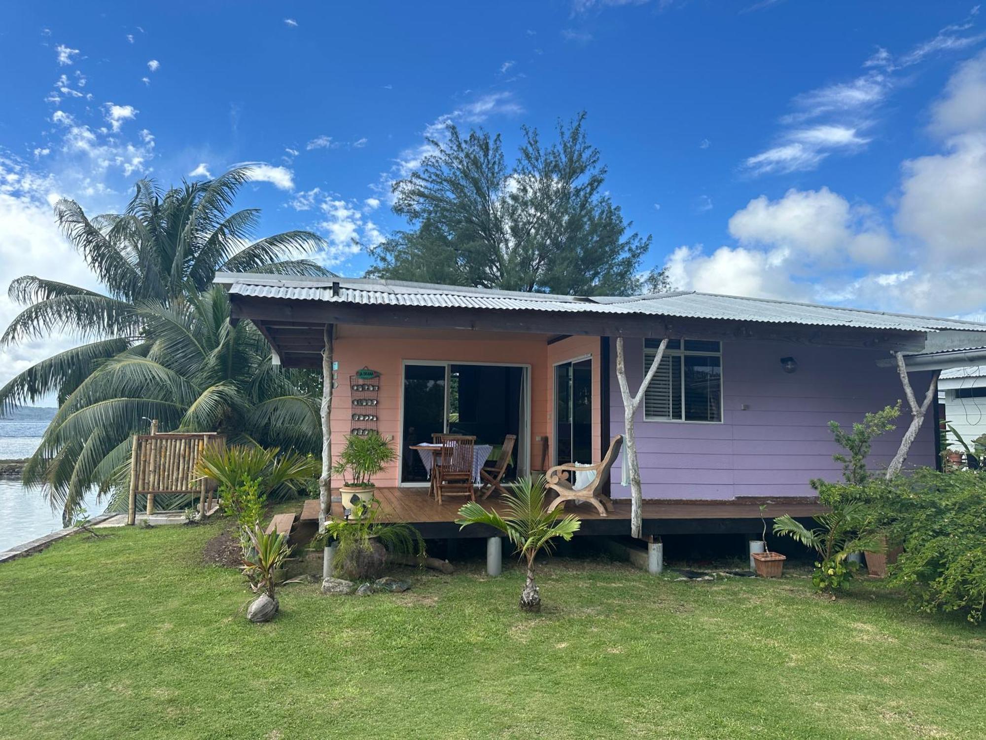 Bungalow Chez Josi, Bord De Mer Prive Tevaitoa Dış mekan fotoğraf